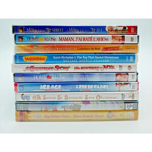 10x Christmas DVD Lot - Holiday‎ Movies Children & Family Animation Brand New